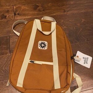 Brown Walker Family Goods Arrow Backpack